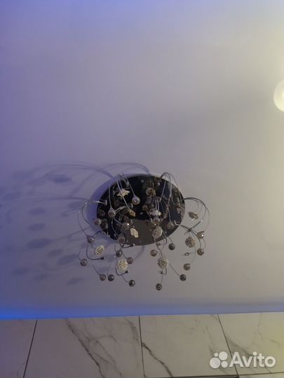 Люстра потолочная бу галогеновая