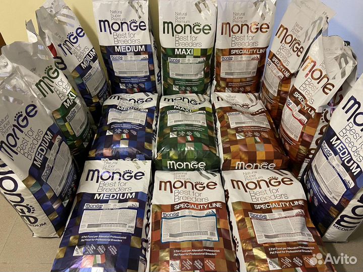 Monge Итальянский Супер-Премиальный корм для собак