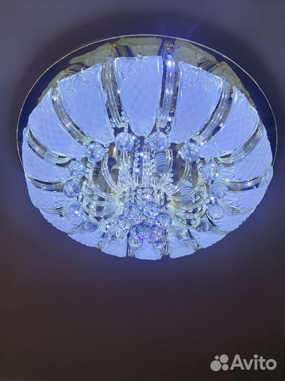 Люстра потолочная бу с пультом