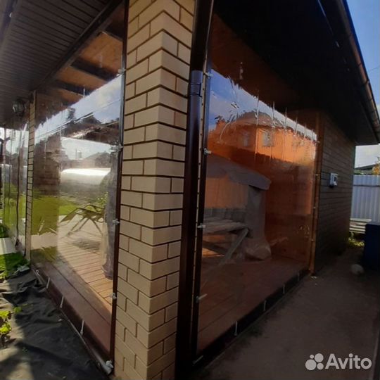 Мягкие окна для террас и беседок