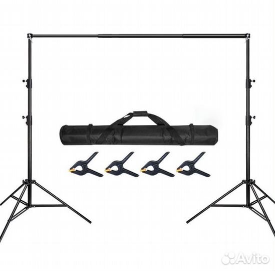 Держатель для фона (комплект) 2 х 3,5 м (новый)