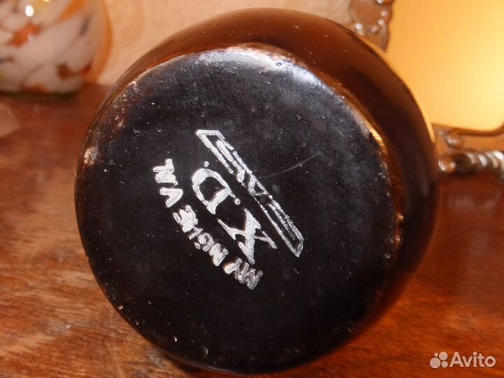 Вазы из дерева с перламутром