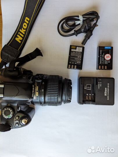 Зеркальный фотоаппарат Nikon d40