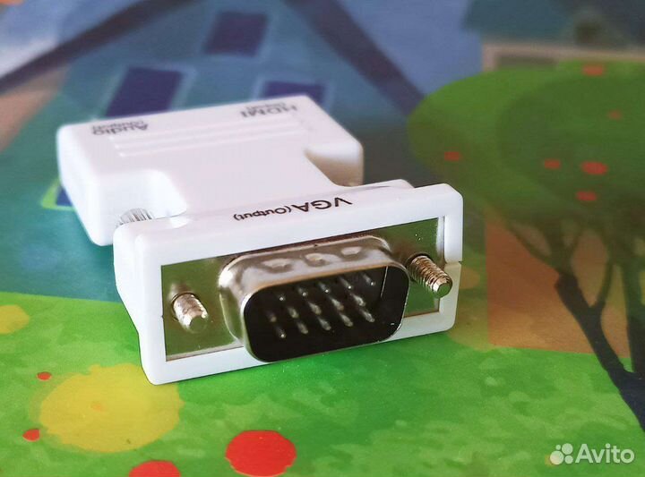 Переходник для старого монитора hdmi на VGA