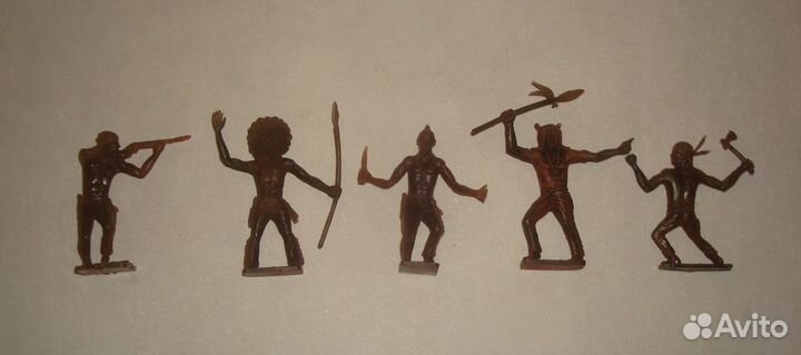 Индейцы и ковбои. Огонёк. СССР и фигурки Лего