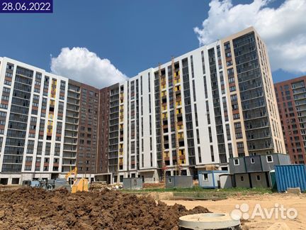 Ход строительства ЖК «1-й Ленинградский» 2 квартал 2022