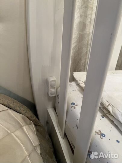 Кроватка красная звезда