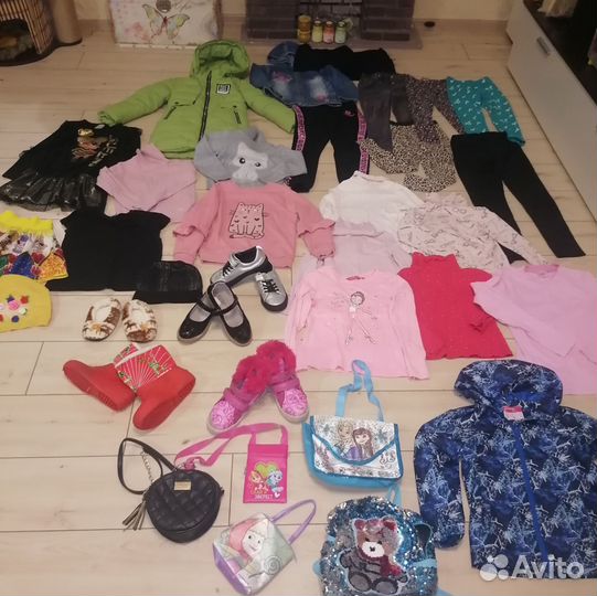 Детские вещи пакетом для девочек