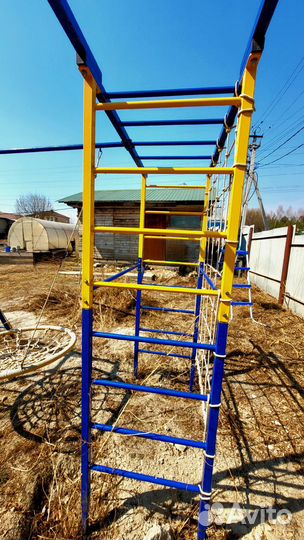 Уличный sport комплекс, тренажер, качели гнездо