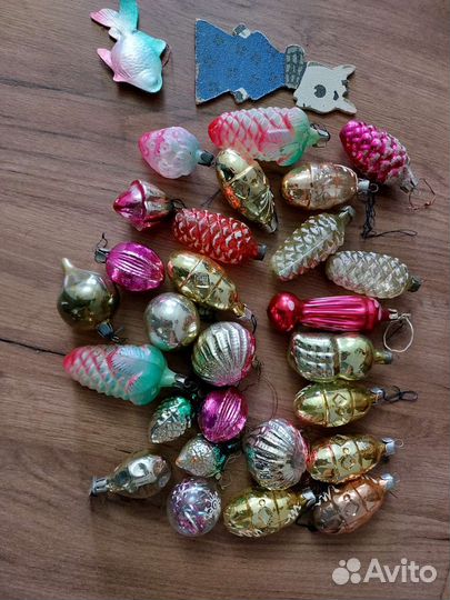 Ёлочные игрушки СССР 50,60 гг