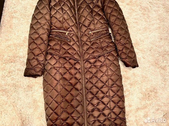 Стеганое пальто