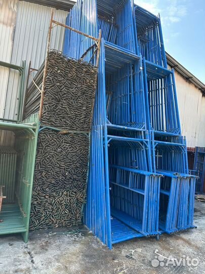 Строительные леса рамные б/у