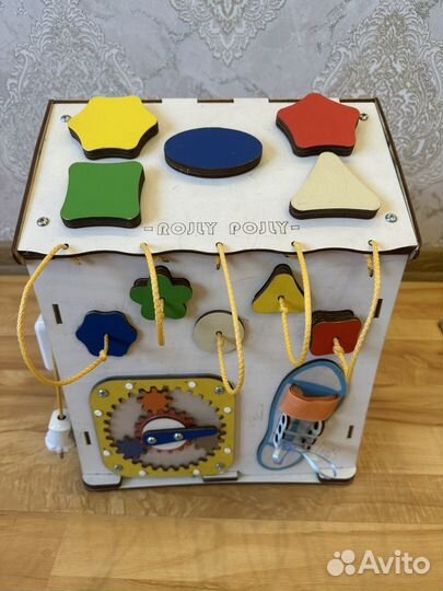 Бизиборд домик со светом