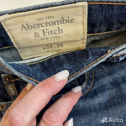 Abercrombie fitch джинсы 34 34