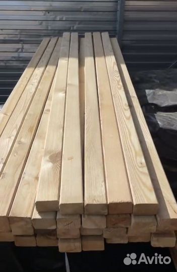 Брусок Лаги из лиственницы. Экспорт