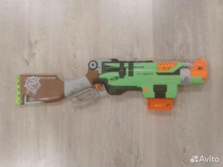 Бластер nerf slingfire и strongarm