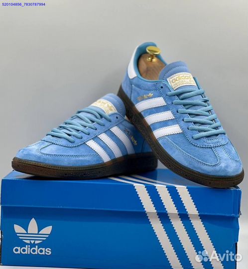 Кроссовки Adidas Spezial Blue (Арт.32632)