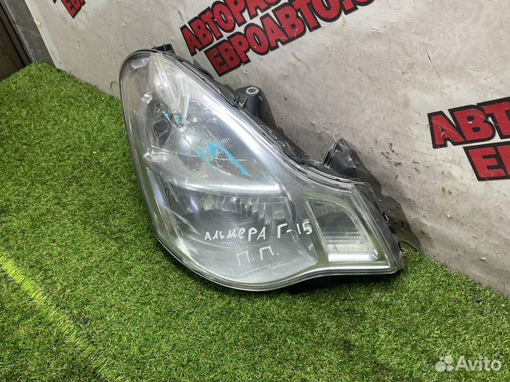Передняя правая фара альмера G-15