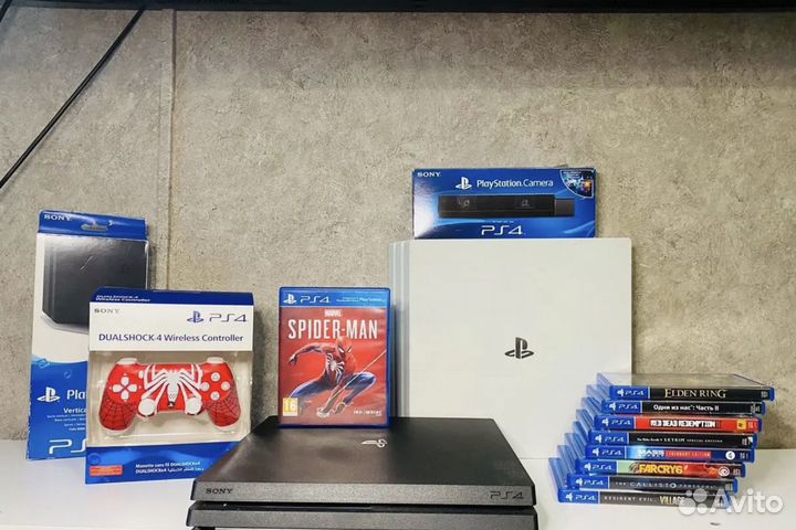 Аренда приставки для игр sony ps4