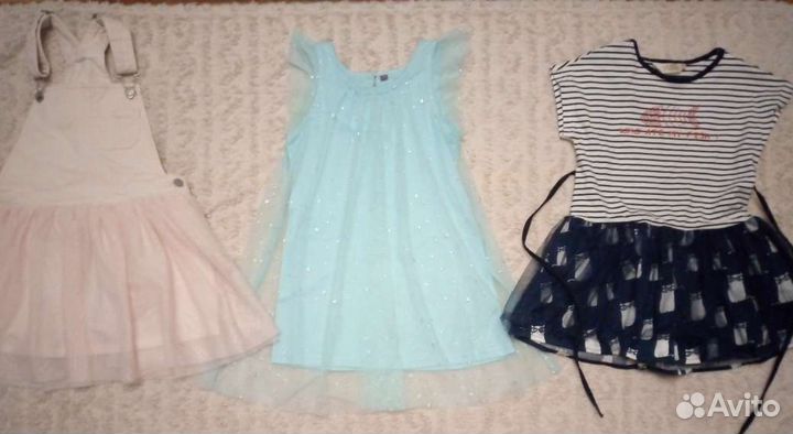 Одежда пакетом для девочки 5 лет (104 р )