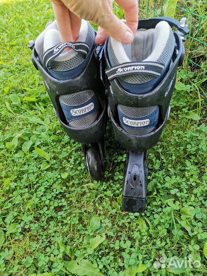 Роликовые коньки детские, 20-22,5см