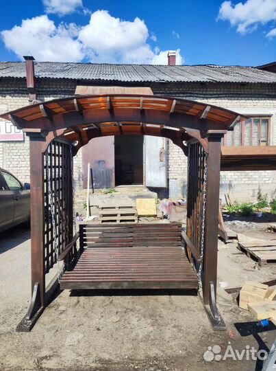 Качель пергола