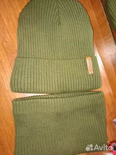 Новая шапка+снуд