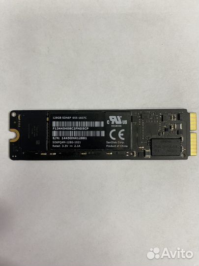 SSD накопитель 128Gb SanDisk SD6PQ4M-128G-1021