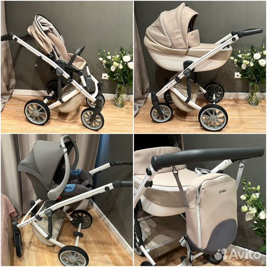 Коляска 3в1 Anex m/type + автокресло трансформер