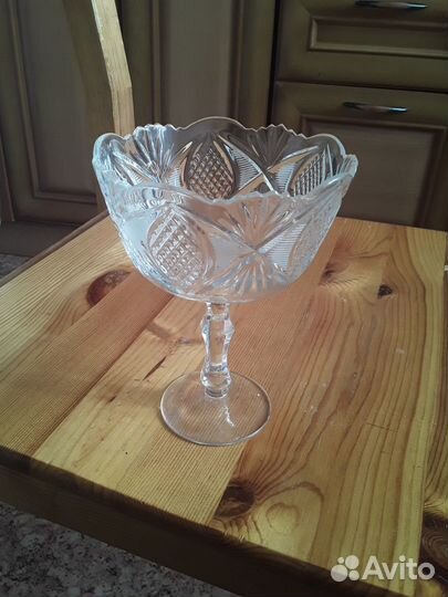Ваза хрустальная СССР