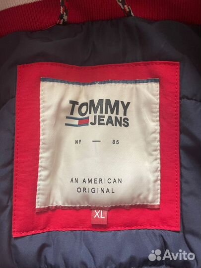 Бомбер tommy jeans