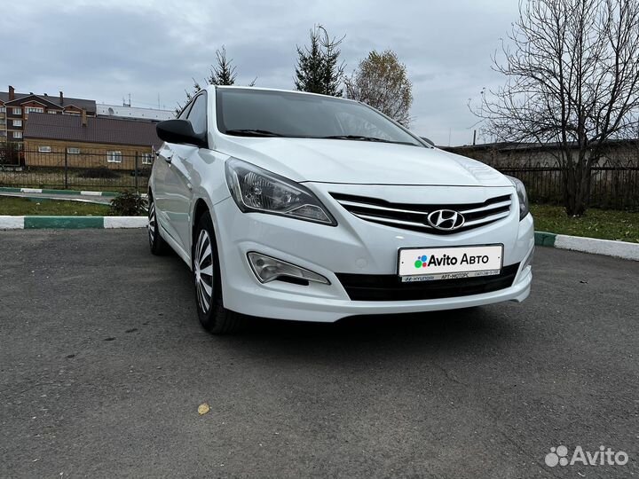 Hyundai Solaris 1.4 МТ, 2015, 120 000 км