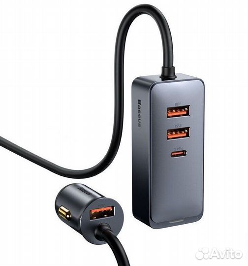 Автомобильное зарядное устройство baseus Share Tog