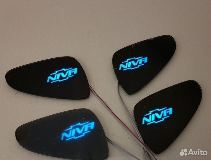 LED Подсветка дверных ручек салона Chevrolet Niva