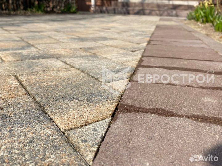 Тротуарная плитка от заводаЕврострой