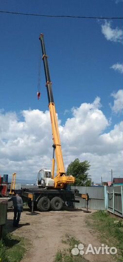 Аренда и услуги автокрана, 25 т, 30.7 м