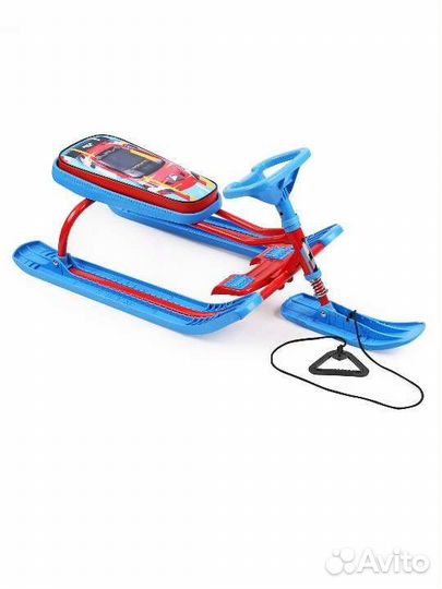 Детский снегокат Ника Тимка спорт красный тс2+дм