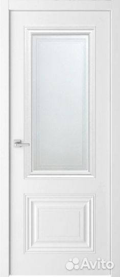 Двери эмаль - Эмалайн C2 остекленная в наличии