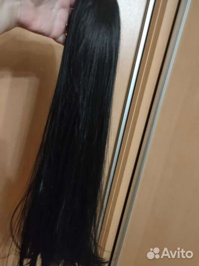 Шиньон хвост на крабе