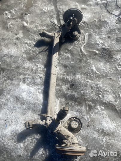 Задняя балка хендай солярис