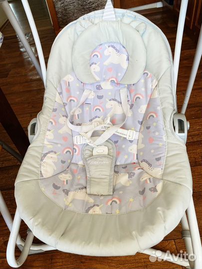 Электронные качели для новорожденных Baby Care