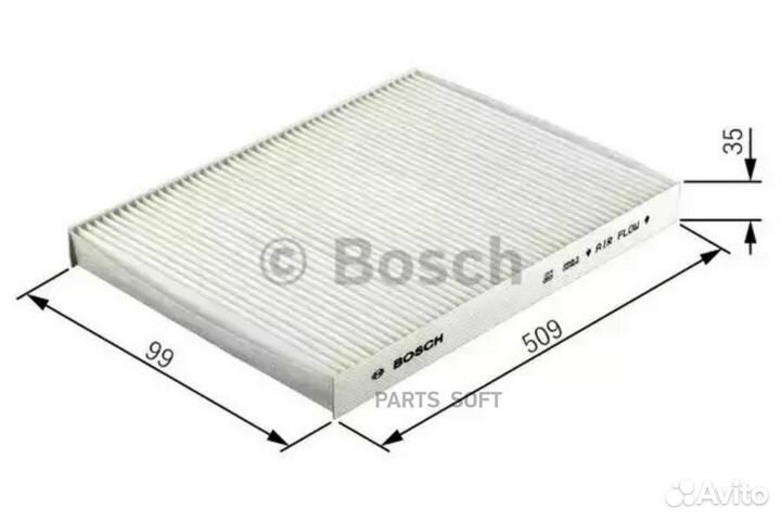 Bosch 1987432373 фильтр салона С актив угл