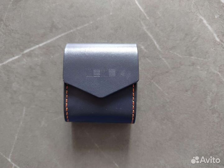 Кожанный чехол для airpods interstep