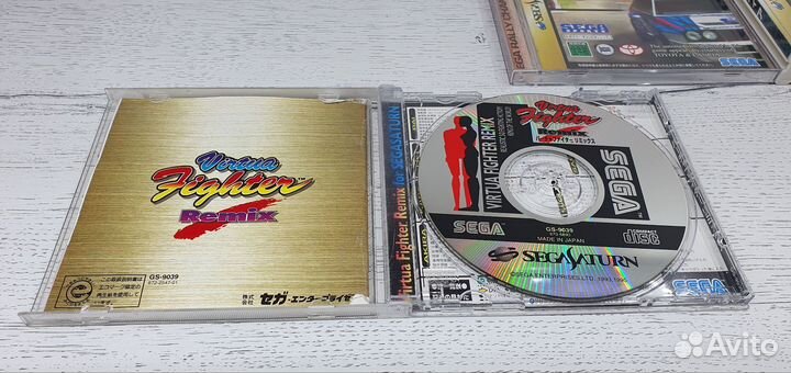 Лицензионные диски с играми для Sega Saturn