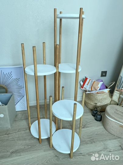 Подставка под цветы дерево