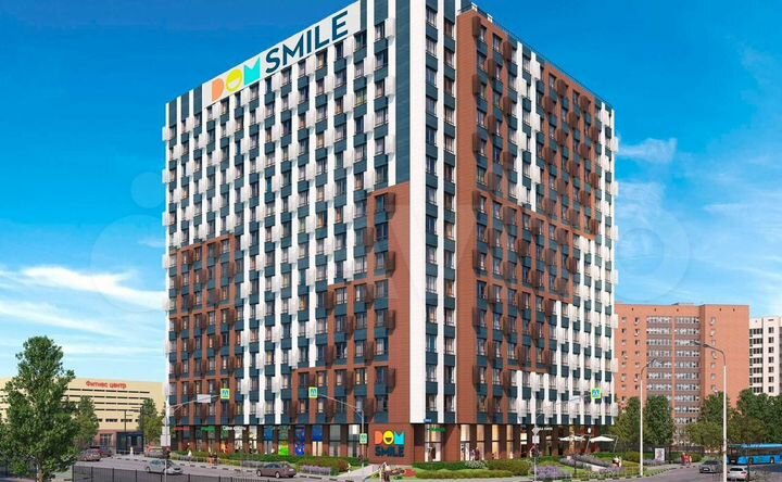 Апартаменты-студия, 22,8 м², 8/15 эт.