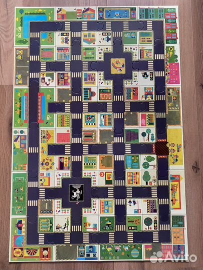 Djeco пазл дорога гигант