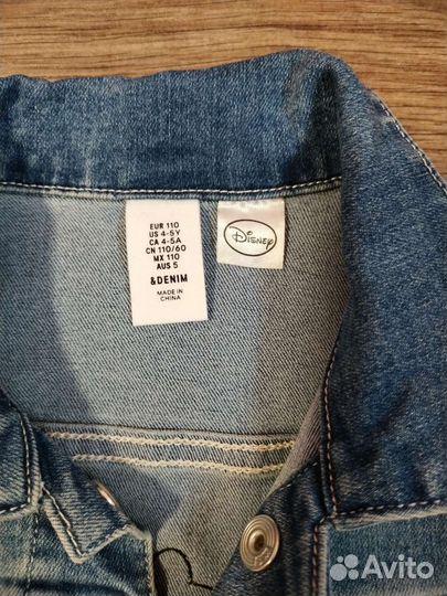 Джинсовая куртка для девочки