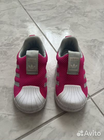 Кроссовки кеды adidas для девочки 25