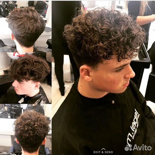 Биозавивка волос для парней и девушек